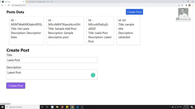 42. Send Http Post Request using Axios in React Functional Components - ReactJS. смотреть онлайн