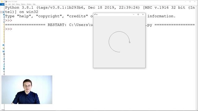 Уроки Python / Модуль tkinter дуги и полигоны смотреть онлайн