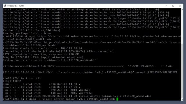 Virola Messenger Server Installation tutorial смотреть онлайн