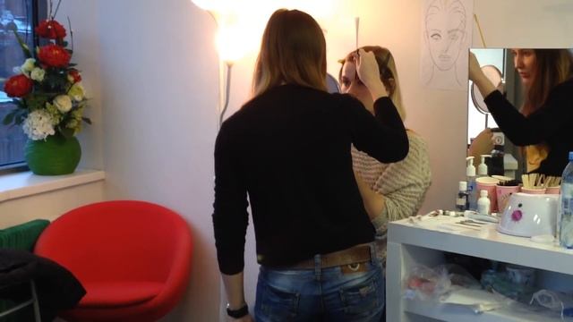 Как скорректировать брови смотреть онлайн