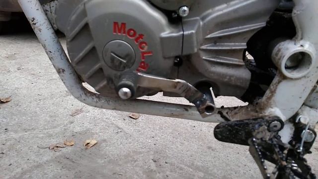 Motoland TT250. Доработка лапки переключения передач. Часть вторая.