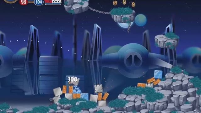 Angry Birds Star Wars 2 Rebels Level BE-2 Walkthrough 3 Star смотреть онлайн