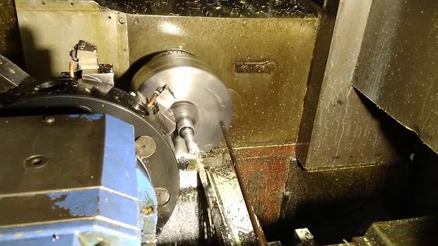 Изготовление откидного болта М20 (первая установка) на токарном станке 16А20Ф3 Балтсистем NC-210 смотреть онлайн