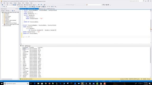 SQL Server Tutorials: 13. How to Code SubQueries смотреть онлайн