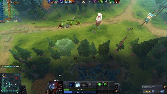 Dota 2 on Core i3-12100 3.3GHz Intel UHD 730 1080p Low смотреть онлайн
