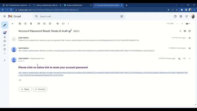node js authentication Project - Backend Skill Test смотреть онлайн