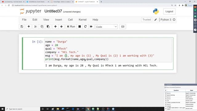 Python Language Fundamentals смотреть онлайн