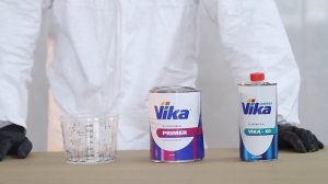 Грунтование новой детали и окраска алкидной эмалью