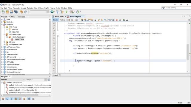 Implement Bank Application using EJB in NetBeans смотреть онлайн