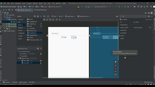 Android Java Tutorial 2020 - 20 - Radio Button смотреть онлайн