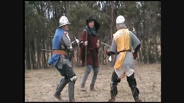 Enterprise of the Black Garter Shrovetide Hastilude 28-02-09 combat 2 смотреть онлайн