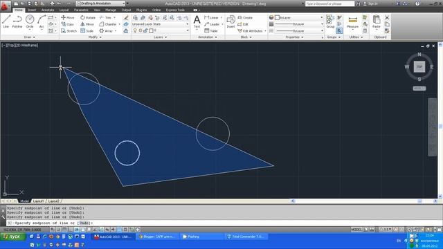 Выбор объектов в AutoCAD 2013 смотреть онлайн