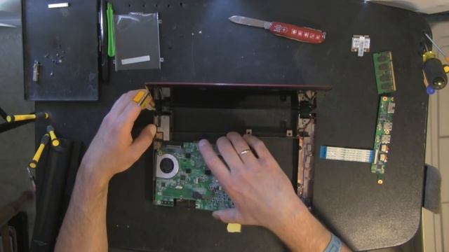 LENOVO IdeaPad S10-3 netbook, laptop take apart video, disassemble, how to open, video disassembly смотреть онлайн