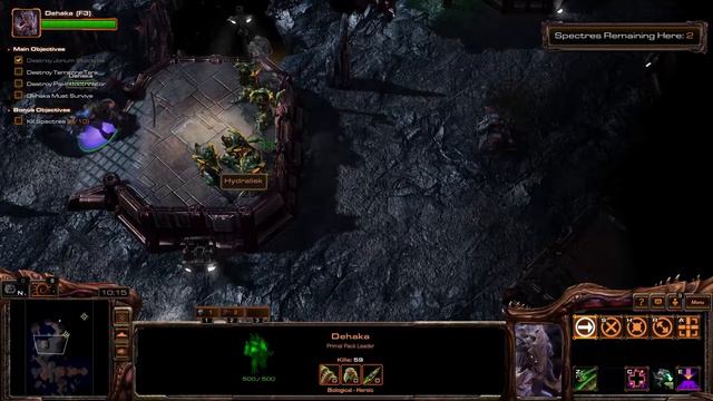 STARCRAFT 2 WINGS OF LIBERTY CAMPAIGN ZERG EDITION | GHOST OF A CHANCE | BRUTAL DIFFICULTY смотреть онлайн