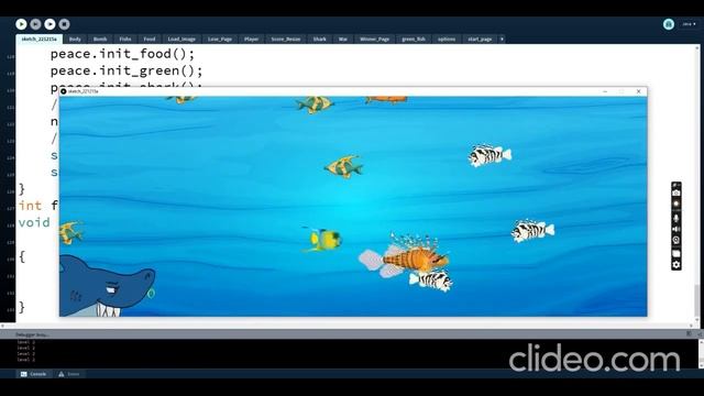 Fishy Game! 2d game built using processing3 and Java смотреть онлайн