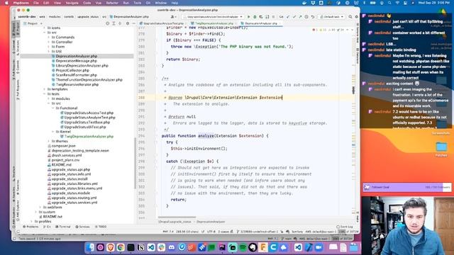 working on drupal-rector and phpstan-drupal смотреть онлайн