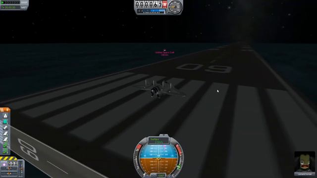 Kerbal Space Program сажаем самолёт с Rutokate смотреть онлайн