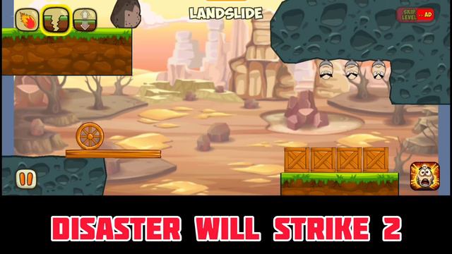 Disaster Will Strike 2 | Level 101 to Level 110 | Puzzle | Use disasters to smash evil eggs смотреть онлайн