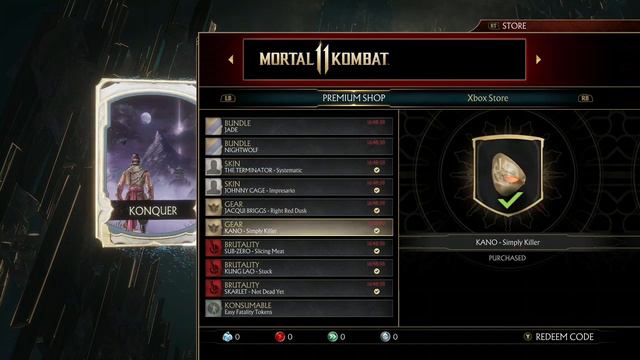 Mortal Kombat Premium Shop 11/19/2021 bundles, skins, gear and more смотреть онлайн