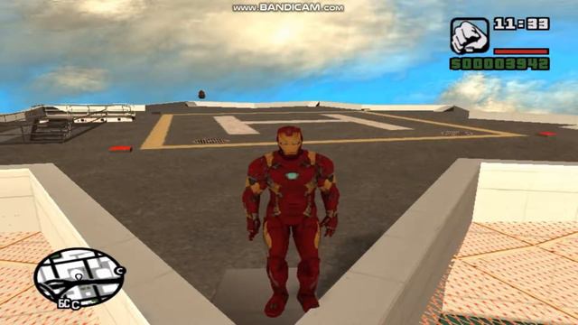 Железный человек?!Мод на железного человека в gta san andreas смотреть онлайн