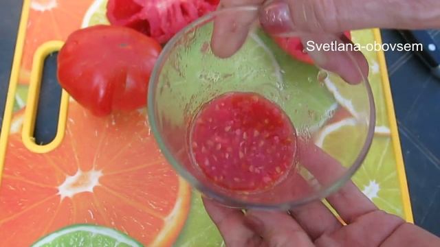 ВСЕ СЕКРЕТЫ -из каких ТОМАТОВ НАДО БРАТЬ СЕМЕНА.. .Как ПРАВИЛЬНО собрать и СОХРАНИТЬ семена.... смотреть онлайн