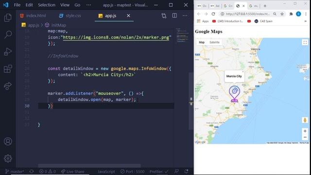 JavaScript Google Maps API Tutorial Updated [2023] - Create Google Map ?️ смотреть онлайн