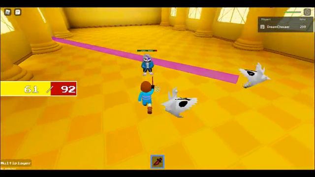 Roblox | Undertale: Last Corridor | Hyper Dust Sans Attempt(READ DESC TO LEARN GETTING IN FIGHT)