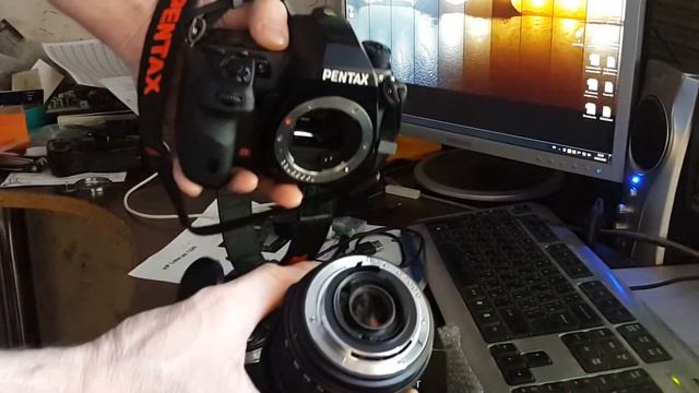 PENTACON 6 lens Pentax K PK adapter ring смотреть онлайн