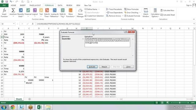 Microsoft Excel financial Formula advanced смотреть онлайн