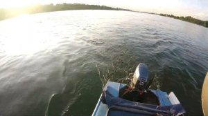 Ловля хариуса на нытика. Иркутская область..