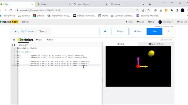 How to create 3D objects in Web VPython? смотреть онлайн