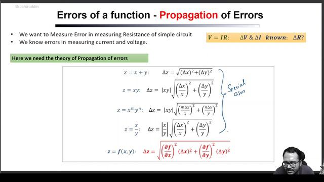 Newtonian Mechanics Class 3: Error Analysis смотреть онлайн