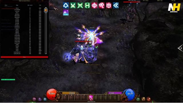 Mu Online | Season 6.16 New Map Gray Aida | Monster Effects | Monsters Skills | Anti-Lag смотреть онлайн