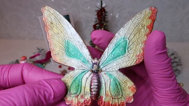 ?Винтажный картонаж / Елочные игрушки СССР. смотреть онлайн