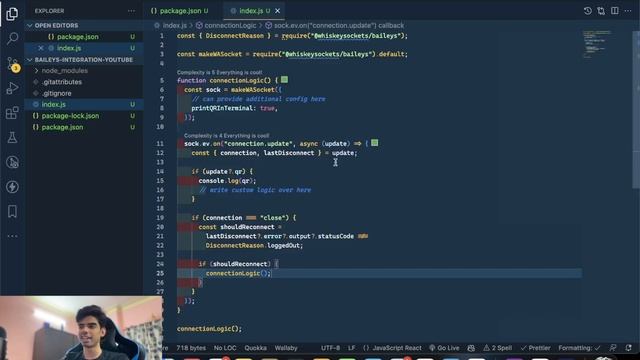 How To Make A Whatsapp Bot Using Baileys And Node Js смотреть онлайн