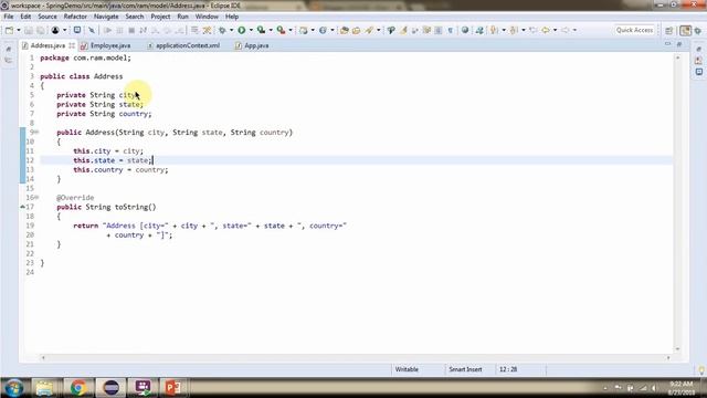 Applying @Resource Annotation for Constructor Injection | Spring Tutorial смотреть онлайн