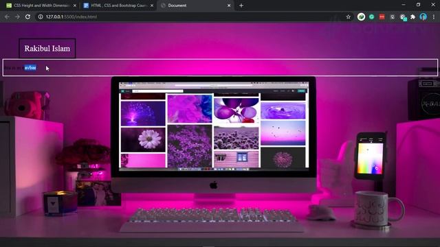 5 11 CSS HEIGHT AND WIDTH HTML5, CSS3 Bootstrap 4 for Web Development | sagorahmead смотреть онлайн
