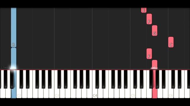 Undertale - Megalovania (SLOW EASY PIANO TUTORIAL) смотреть онлайн