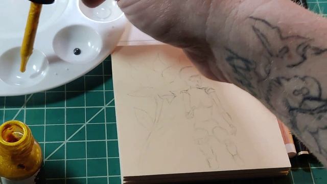 Sketch Box May 2023 revealed liquid graphite glimmer metallic ink Faber Castell Pitt pastel смотреть онлайн