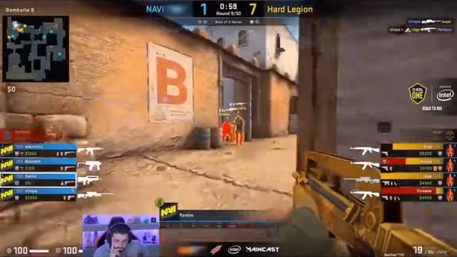 HARD PLAY СМОТРИТ NAVI VS HARD LEGION