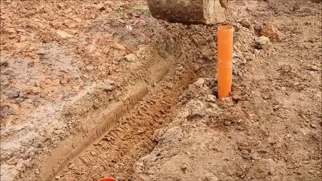 Копание и бурение свай трактором JSB поселок Пальники смотреть онлайн