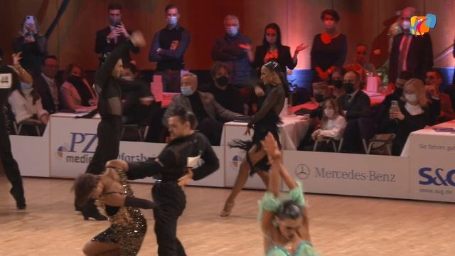 Moldovan - Tatar, ROU | 2021 World Latin Pforzheim, GER | R2 PD смотреть онлайн
