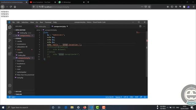 Error PHP ~ Syntax Error, Unexpected смотреть онлайн