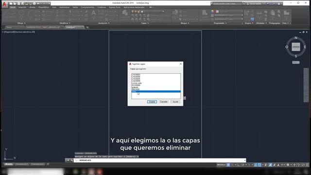 BORRAR capas | AutoCad | Fácil y Rápido 2022 смотреть онлайн