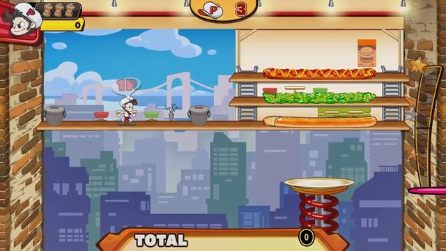BurgerTime Party on Nintendo Switch ➤ Gameplay смотреть онлайн