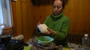 Белый хлеб в русской печке