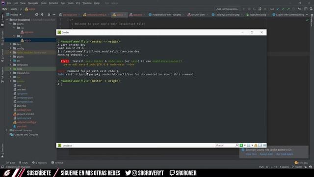 ⭐Como CREAR una RED SOCIAL paso a paso en SYMFONY 5 ? | #5 GIT + Webpack Encore + Bootstrap??? смотреть онлайн