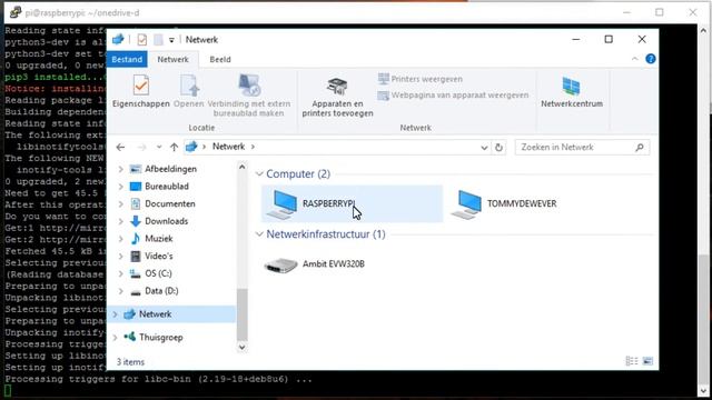 Raspberry Pi onedrive server whit Samba, Linux смотреть онлайн