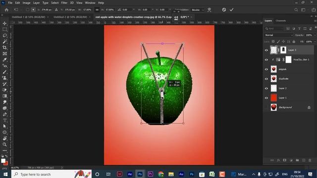 how to create apple manipulation zip | photoshop tutorial смотреть онлайн