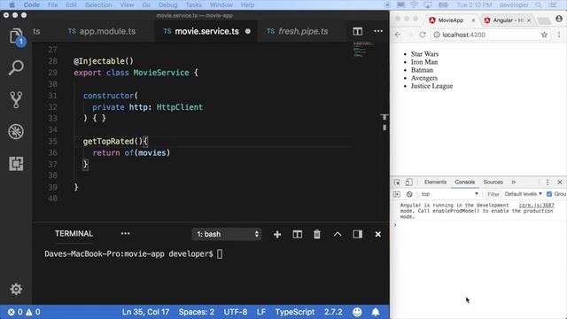 Angular | HttpClient & Web Services смотреть онлайн
